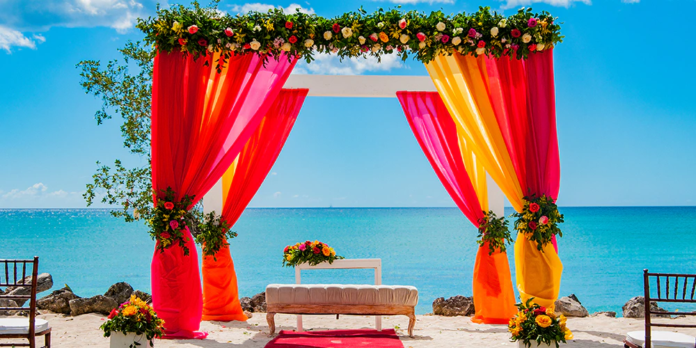 Bayahibe Beach adults-only wedding venue at Dreams La Romana Resort & Spa