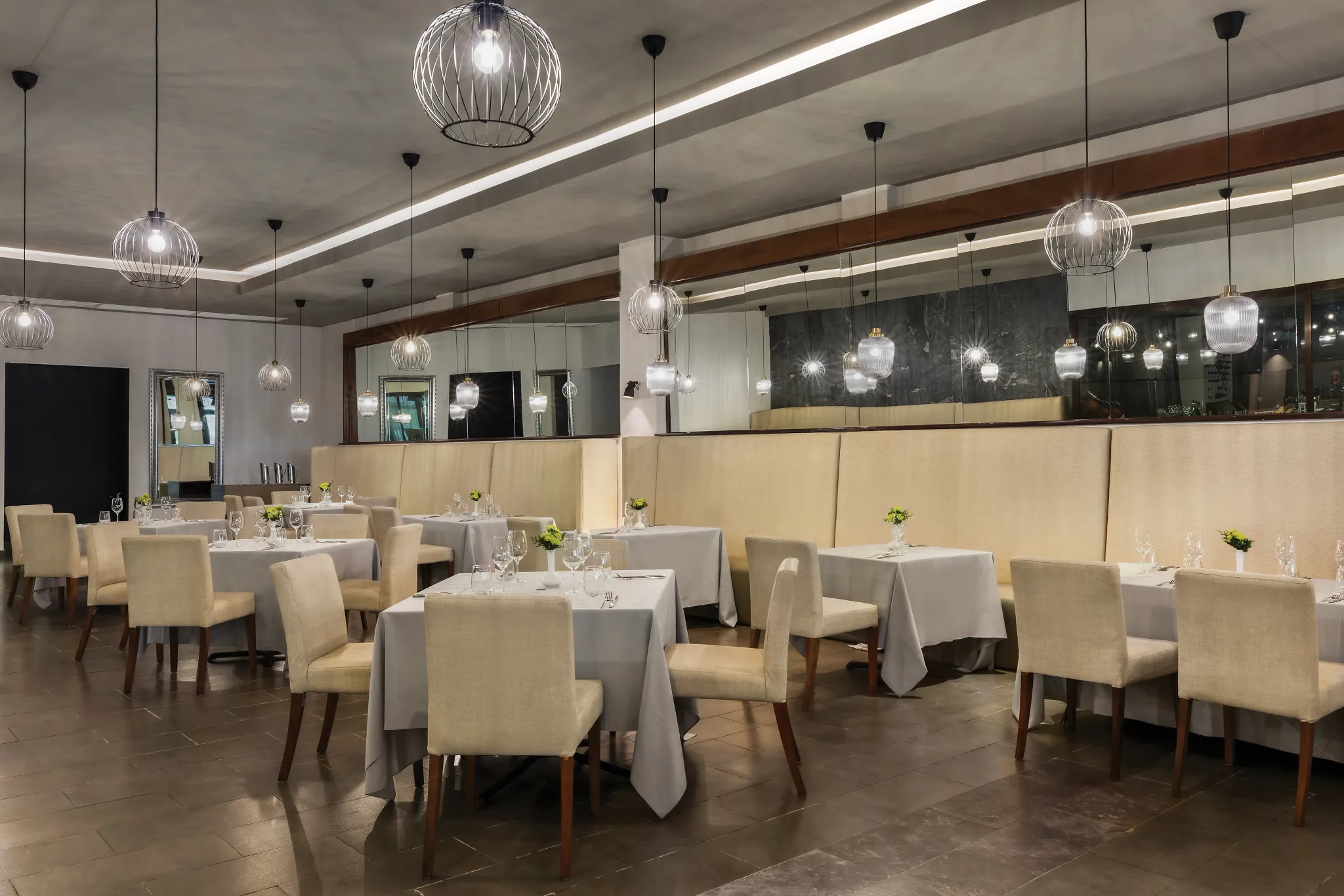 El Camino restaurant at Dreams La Romana Resort & Spa featuring vibrant Mexican-inspired décor and a festive dining atmosphere.